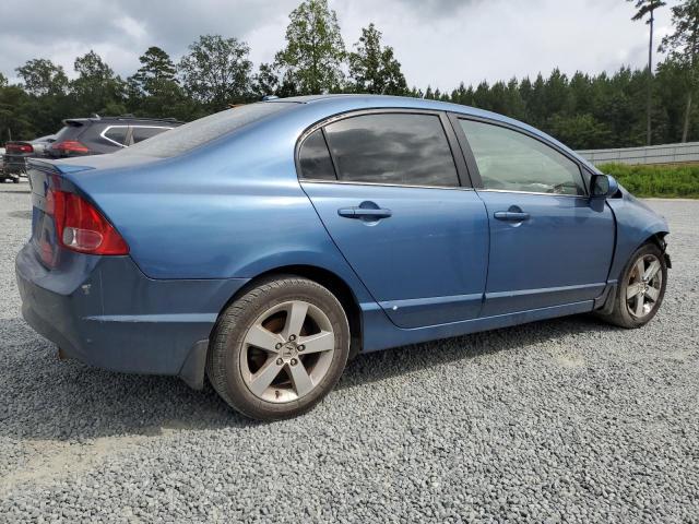 1HGFA16877L028270 - 2007 HONDA CIVIC EX BLUE photo 3
