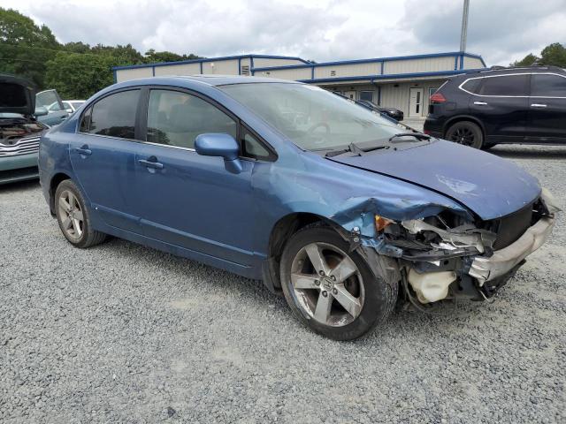 1HGFA16877L028270 - 2007 HONDA CIVIC EX BLUE photo 4