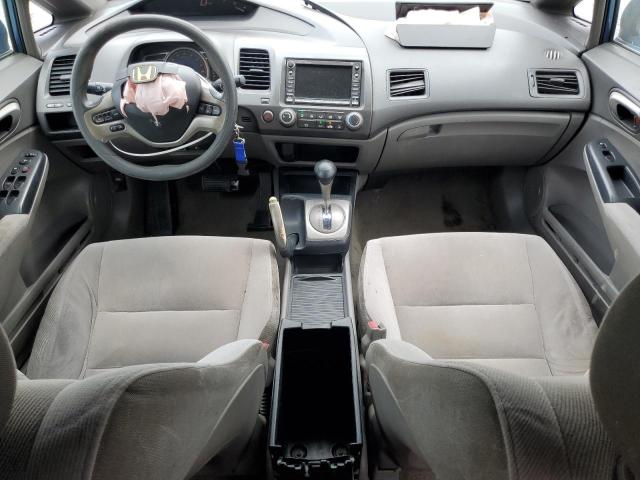 1HGFA16877L028270 - 2007 HONDA CIVIC EX BLUE photo 8