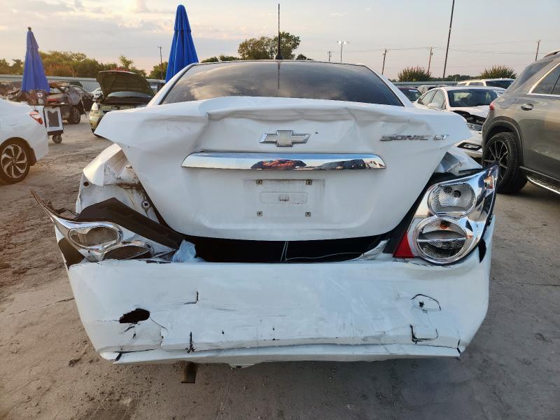 1G1JC5SHXC4153907 - 2012 CHEVROLET SONIC LT WHITE photo 6