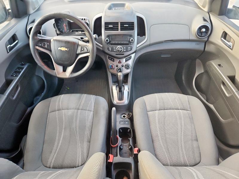 1G1JC5SHXC4153907 - 2012 CHEVROLET SONIC LT WHITE photo 8