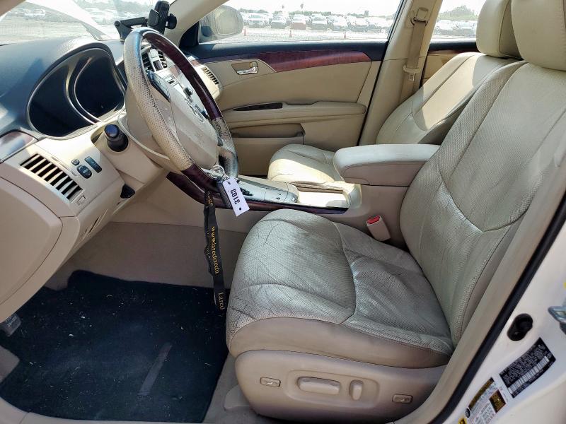 4T1BK3DB7BU371468 - 2011 TOYOTA AVALON BASE Білий фото 7