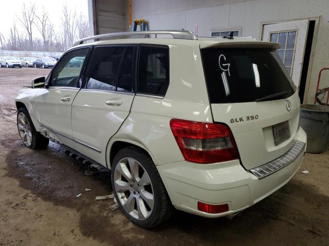 WDCGG8HB9AF260677 - 2010 MERCEDES-BENZ GLK 350 4MATIC WHITE photo 2