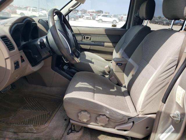 1N6ED29Y04C404299 - 2004 NISSAN FRONTIER CREW CAB XE V6 BROWN photo 7