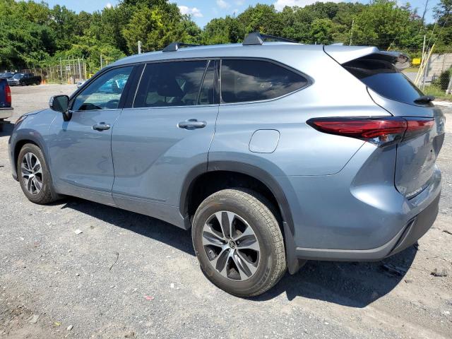 5TDHZRBH5MS128091 - 2021 TOYOTA HIGHLANDER XLE Azul foto 2
