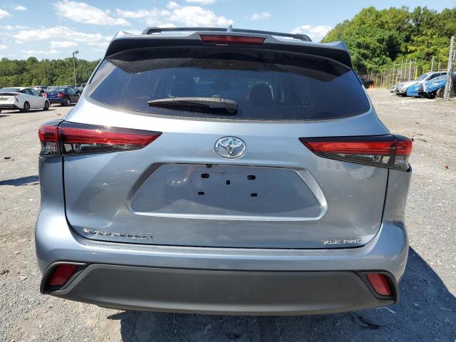 5TDHZRBH5MS128091 - 2021 TOYOTA HIGHLANDER XLE Azul foto 6