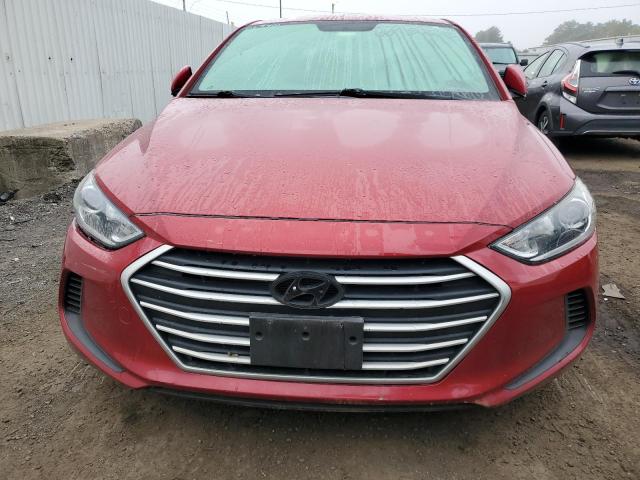 KMHD74LF3HU392122 - 2017 HYUNDAI ELANTRA SE RED photo 5