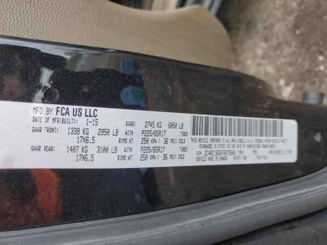 2C4RC1BG6FR672903 - 2015 CHRYSLER TOWN & COU TOURING 黑色 照片 13