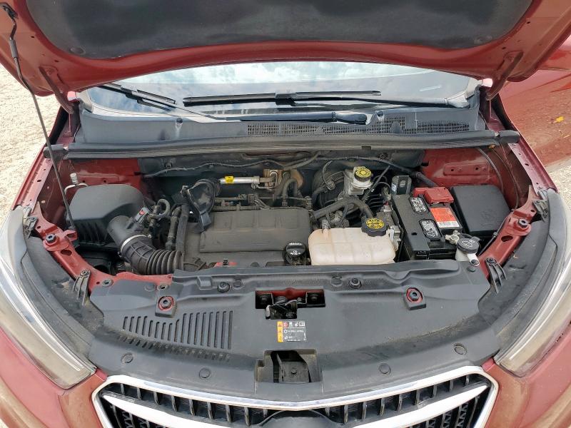 KL4CJASB7MB316689 - 2021 BUICK ENCORE PREFERRED BURGUNDY photo 12