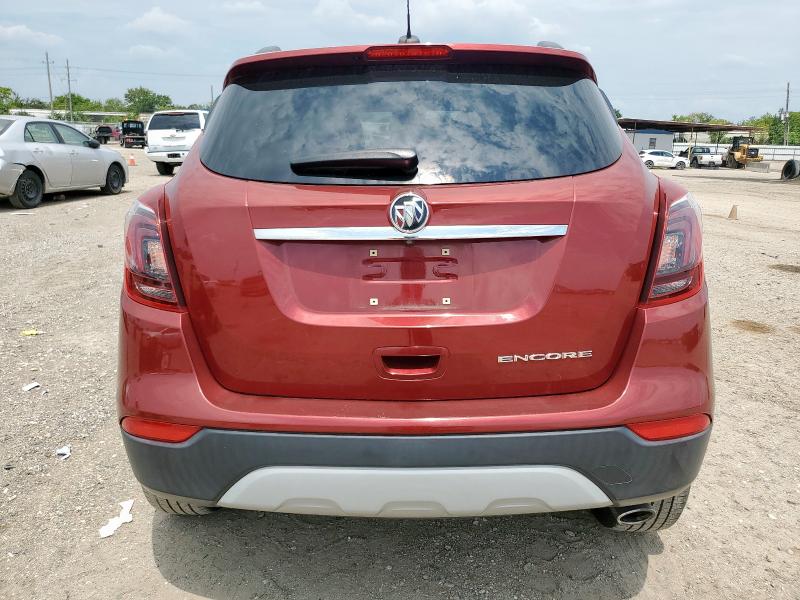 KL4CJASB7MB316689 - 2021 BUICK ENCORE PREFERRED BURGUNDY photo 6