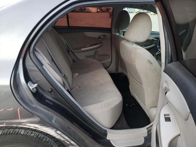 2T1BU4EEXBC613308 - 2011 TOYOTA COROLLA BASE GRAY photo 10