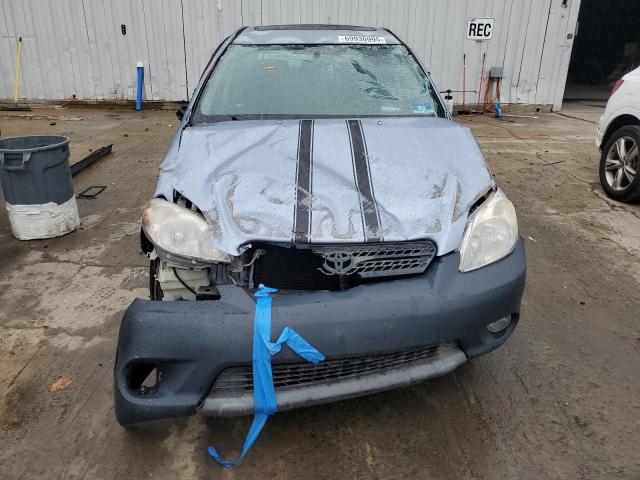 2T1KR32E78C713729 - 2008 TOYOTA COROLLA MA XR BLUE photo 5