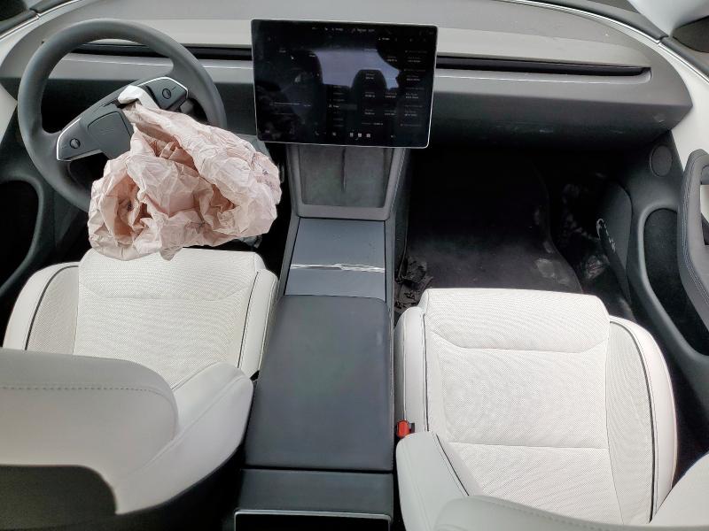 5YJ3E1ET8RF884324 - 2024 TESLA MODEL 3 Темно-сірий фото 8