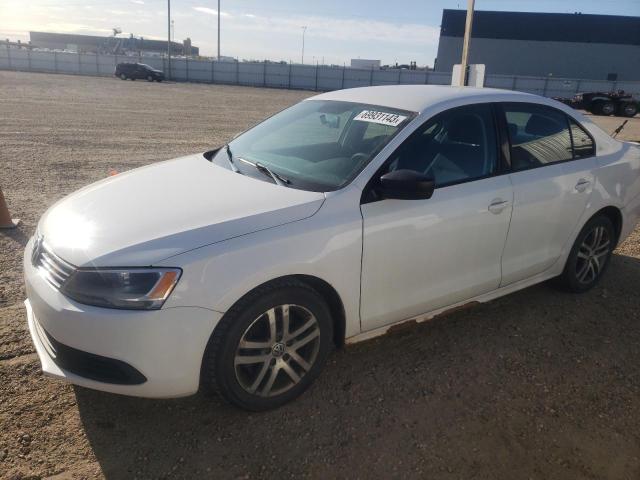 3VW2K7AJ2BM031556 - 2011 VOLKSWAGEN JETTA BASE 白色 照片 1