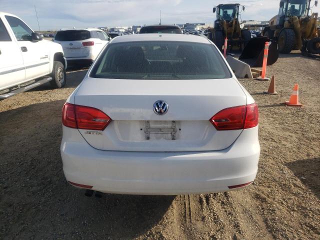 3VW2K7AJ2BM031556 - 2011 VOLKSWAGEN JETTA BASE 白色 照片 6