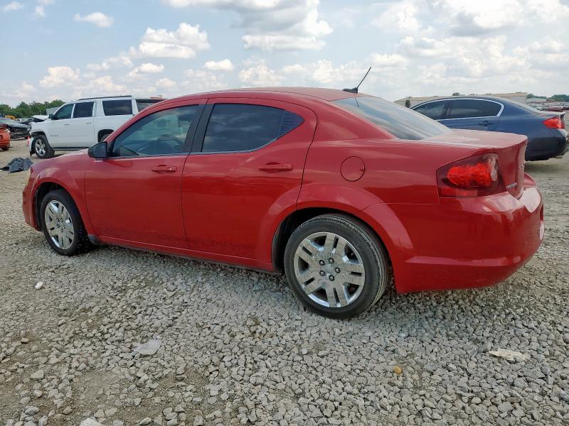 1C3CDZAB9DN752007 - 2013 DODGE AVENGER SE Kırmızı fotoğraf 2