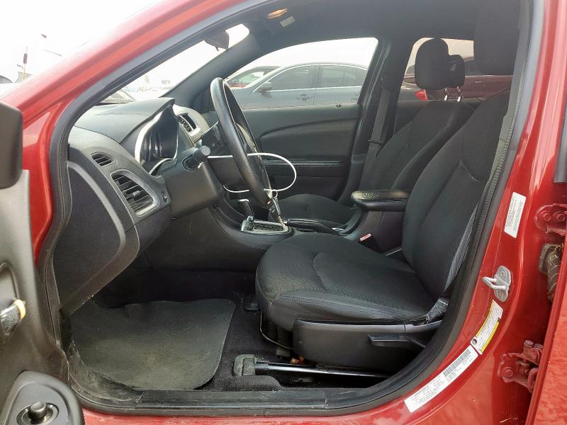 1C3CDZAB9DN752007 - 2013 DODGE AVENGER SE Kırmızı fotoğraf 7