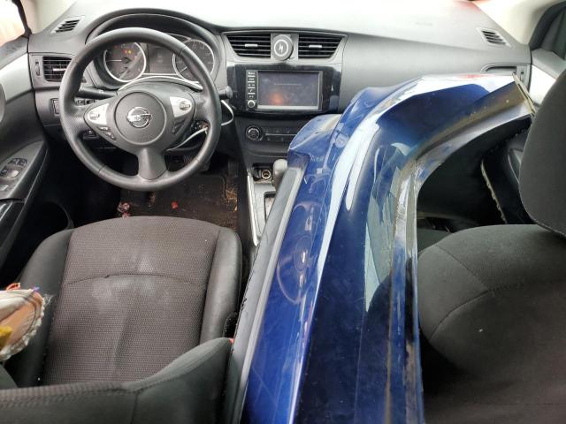 3N1AB7AP7KY293698 - 2019 NISSAN SENTRA S BLUE photo 8