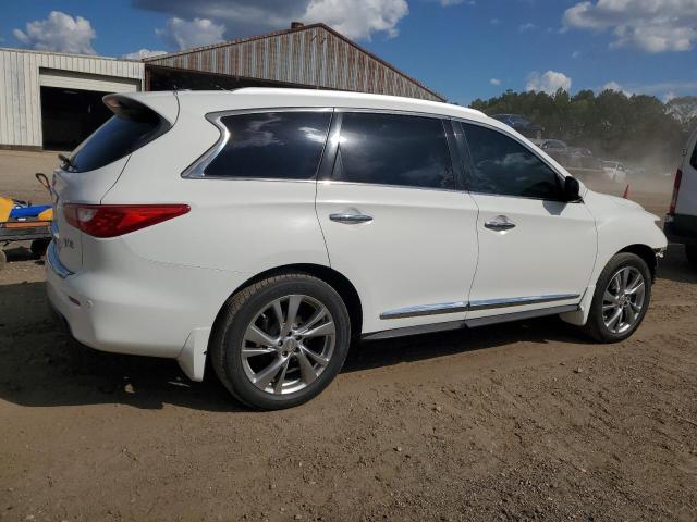 5N1AL0MN4DC350698 - 2013 INFINITI JX35 WHITE photo 3