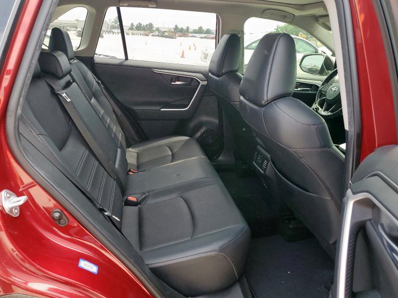 JTMN1RFV8KD521988 - 2019 TOYOTA RAV4 LIMITED წითელი ფოტო 11