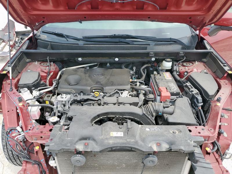 JTMN1RFV8KD521988 - 2019 TOYOTA RAV4 LIMITED წითელი ფოტო 12