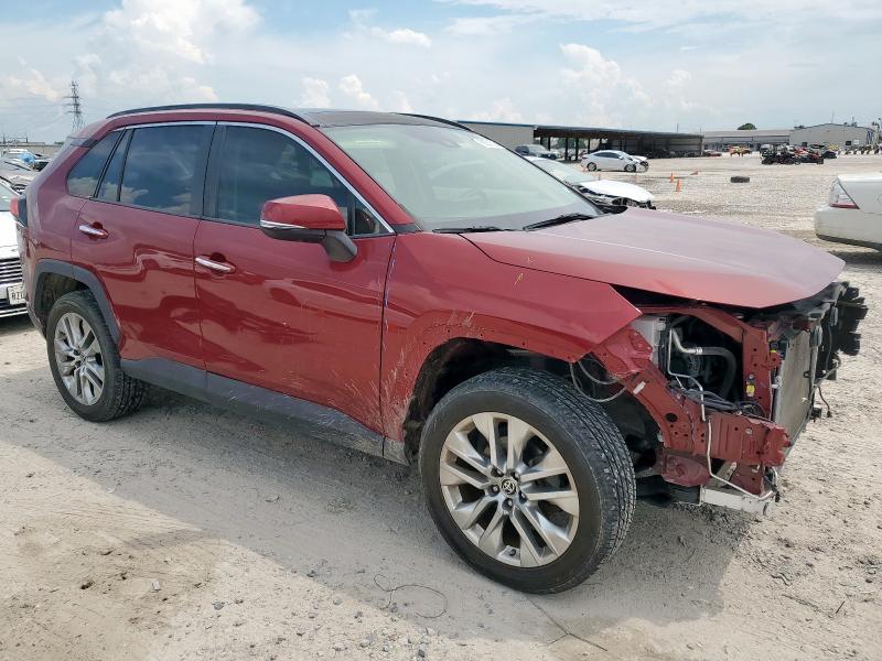 JTMN1RFV8KD521988 - 2019 TOYOTA RAV4 LIMITED წითელი ფოტო 4