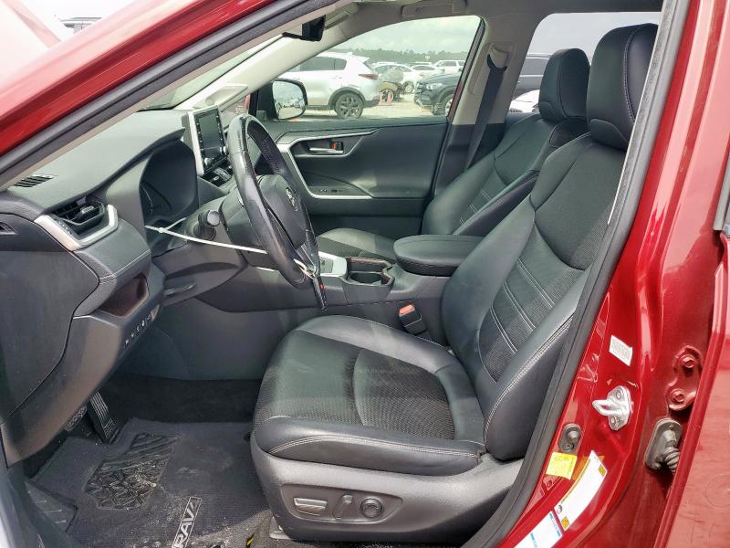 JTMN1RFV8KD521988 - 2019 TOYOTA RAV4 LIMITED წითელი ფოტო 7