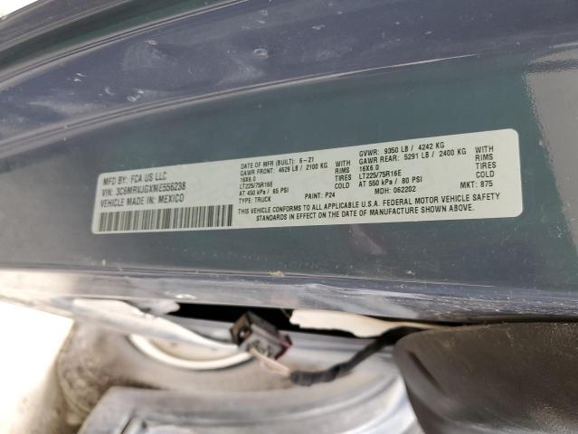 3C6MRVJGXME556238 - 2021 RAM PROMASTER 3500 HIGH Mavi foto 12