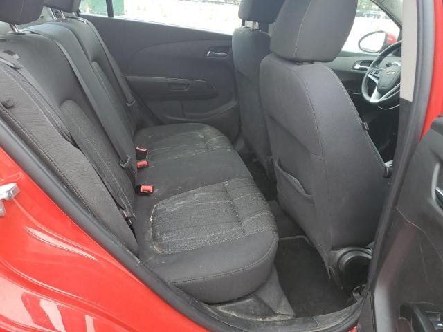 1G1JD5SH1J4129621 - 2018 CHEVROLET SONIC LT 红色 照片 10