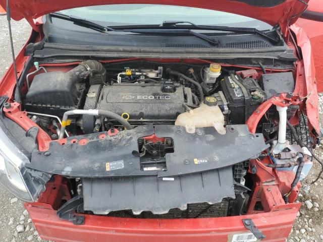 1G1JD5SH1J4129621 - 2018 CHEVROLET SONIC LT 红色 照片 11