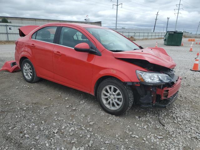 1G1JD5SH1J4129621 - 2018 CHEVROLET SONIC LT 红色 照片 4