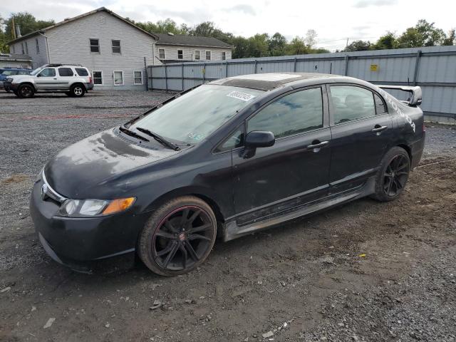 2HGFA16938H315161 - 2008 HONDA CIVIC EXL BLACK photo 1