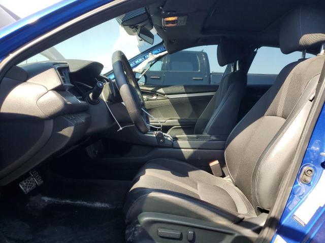 2HGFC2F80MH016387 - 2021 HONDA CIVIC SPORT BLUE photo 7