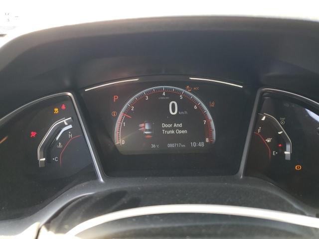 2HGFC2F80MH016387 - 2021 HONDA CIVIC SPORT BLUE photo 9