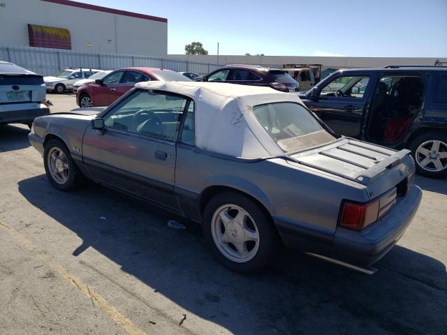 1FACP44E0MF138720 - 1991 FORD MUSTANG LX GRAY photo 2