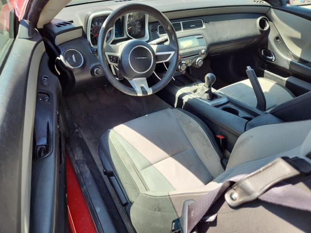 2G1FE1ED1B9151668 - 2011 CHEVROLET CAMARO LS 红色 照片 8