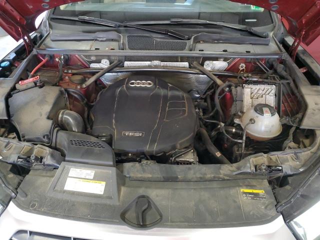 WA1BNAFY9J2166854 - 2018 AUDI Q5 PREMIUM PLUS RED photo 12