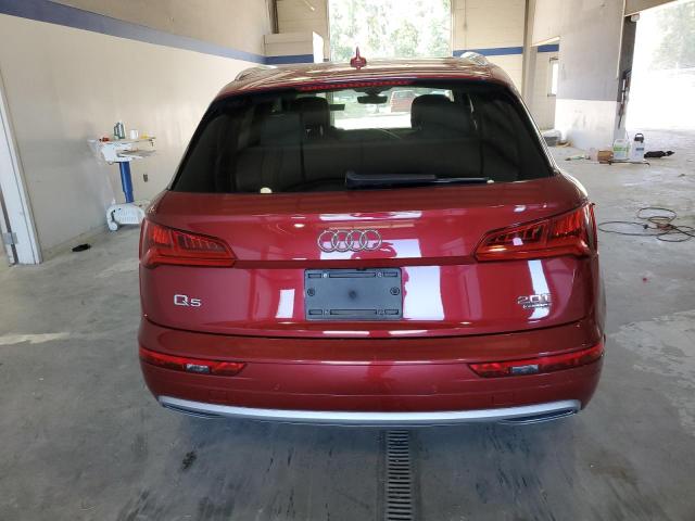 WA1BNAFY9J2166854 - 2018 AUDI Q5 PREMIUM PLUS RED photo 6