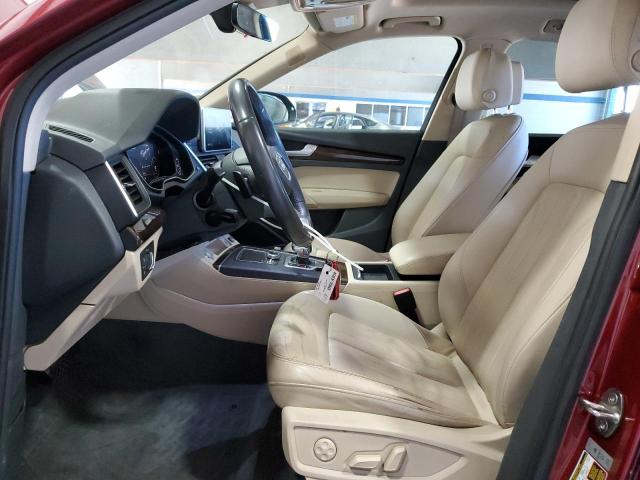 WA1BNAFY9J2166854 - 2018 AUDI Q5 PREMIUM PLUS RED photo 7