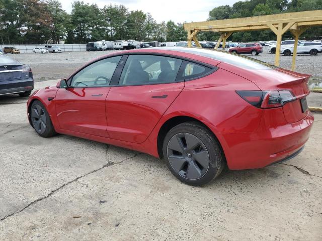 5YJ3E1EA4PF675089 - 2023 TESLA MODEL 3 RED photo 2