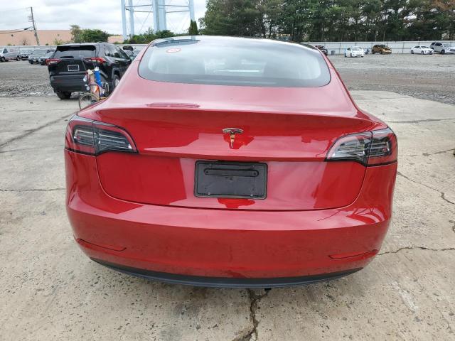 5YJ3E1EA4PF675089 - 2023 TESLA MODEL 3 RED photo 6