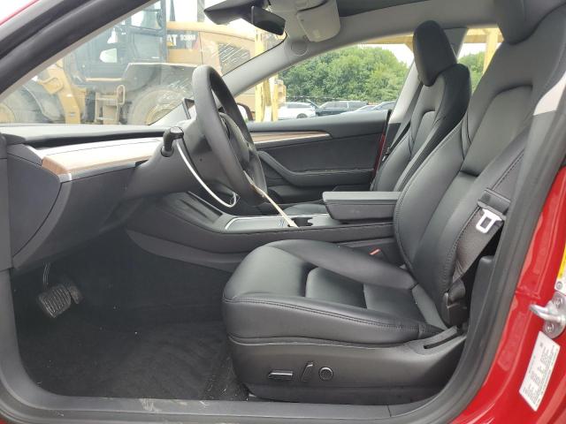 5YJ3E1EA4PF675089 - 2023 TESLA MODEL 3 RED photo 7