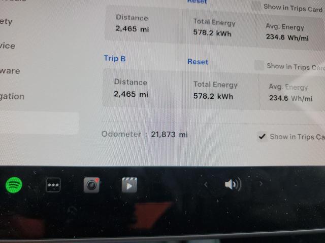 5YJ3E1EA4PF675089 - 2023 TESLA MODEL 3 RED photo 9