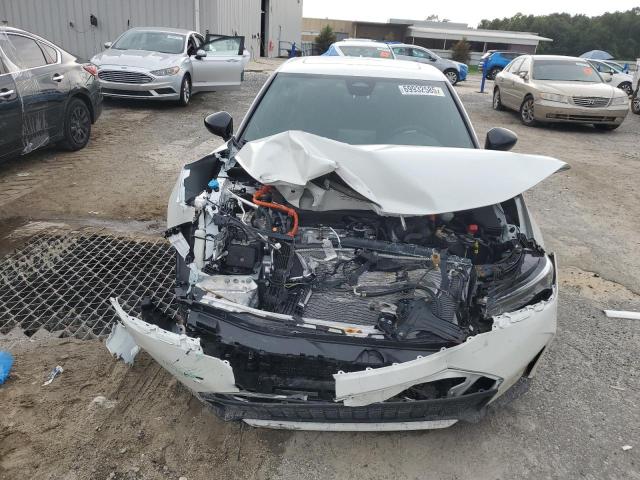 2HGFE4F86SH324358 - 2025 HONDA CIVIC SPORT WHITE photo 5