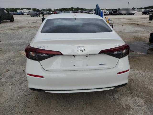 2HGFE4F86SH324358 - 2025 HONDA CIVIC SPORT WHITE photo 6