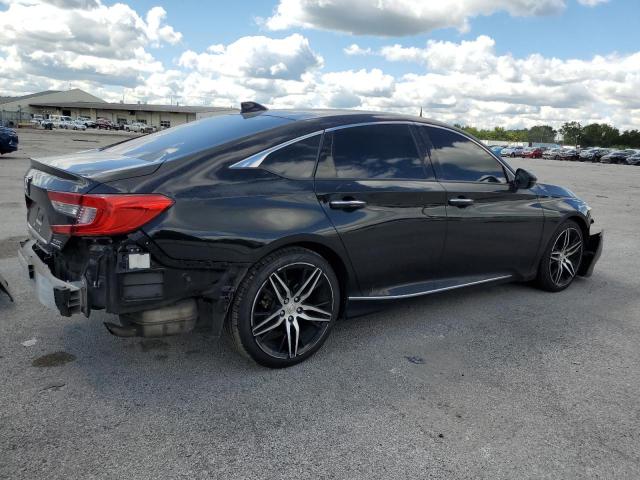 1HGCV2F97MA008792 - 2021 HONDA ACCORD TOURING BLACK photo 3