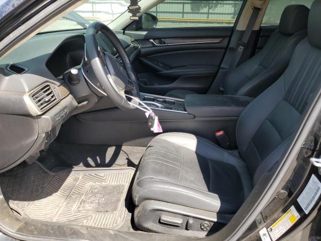 1HGCV2F97MA008792 - 2021 HONDA ACCORD TOURING BLACK photo 7