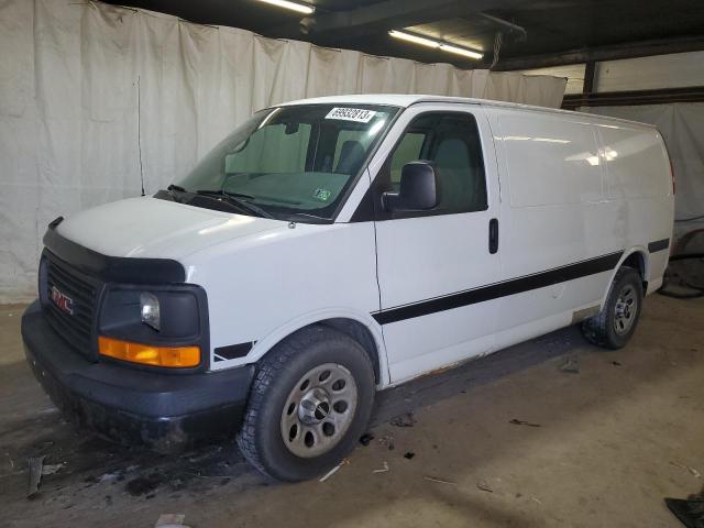 1GTFH154291111631 - 2009 GMC SAVANA G1500 WHITE photo 1