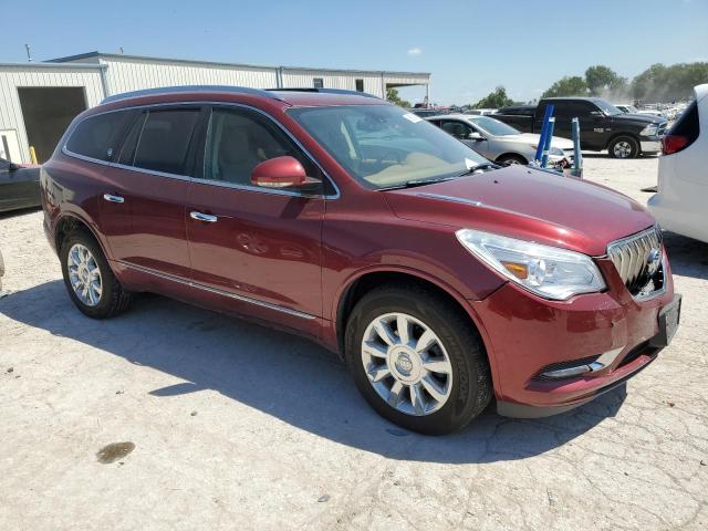 5GAKVCKD7FJ347597 - 2015 BUICK ENCLAVE 红色 照片 4