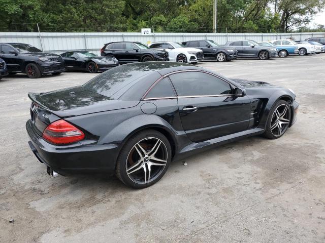 WDBSK71F97F123705 - 2007 MERCEDES-BENZ SL 550 BLACK photo 3